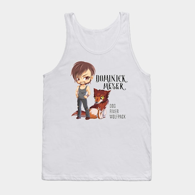 Dominick Meyer Chibi Art Tank Top by KimbraSwain